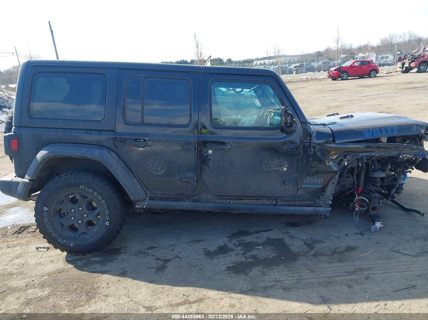 2023 Jeep Wrangler 4Xe 4X4 VIN: 1C4JJXN67PW661328 Lot: 44365963