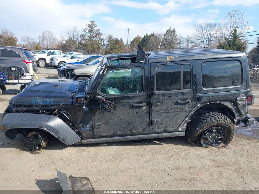 2023 Jeep Wrangler 4Xe 4X4 VIN: 1C4JJXN67PW661328 Lot: 44365963