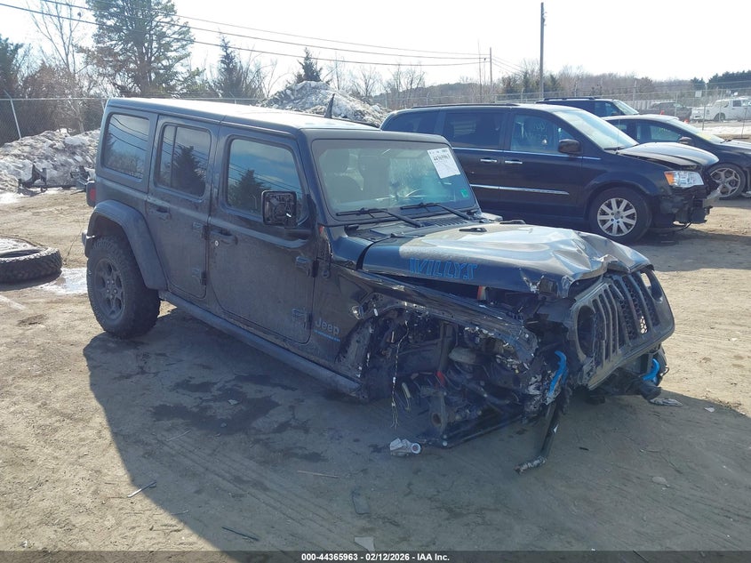 2023 JEEP WRANGLER 4XE auction photo 1