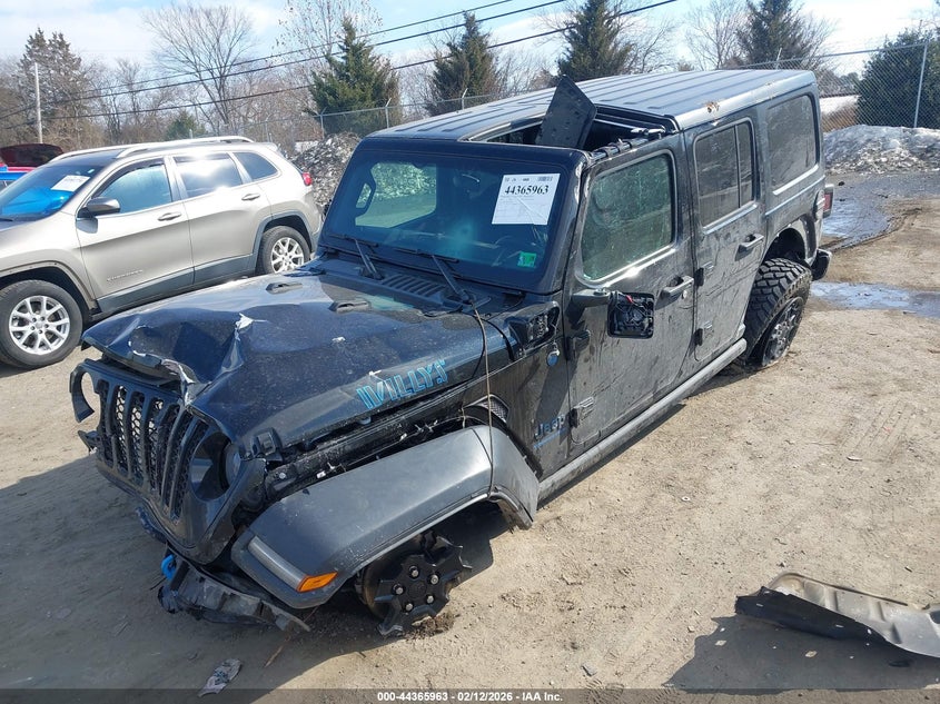 2023 JEEP WRANGLER 4XE auction photo 2