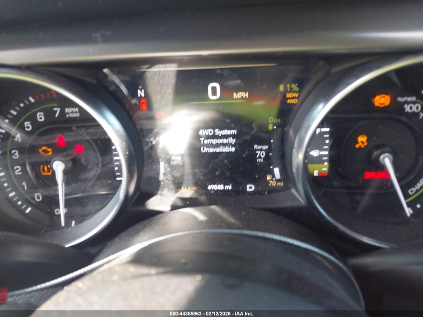 2023 JEEP WRANGLER 4XE auction photo 7