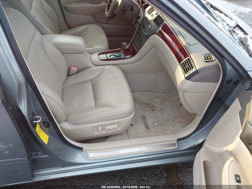 2004 LEXUS ES SEDAN 3.3L V-6 DOHC, VVT, 225HP