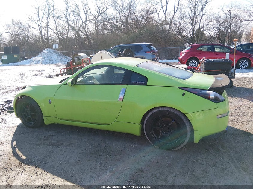 2003 Nissan 350Z Touring VIN: JN1AZ34E83T008810 Lot: 44366066