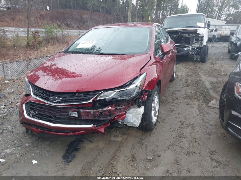 2018 Chevrolet Cruze Lt Auto