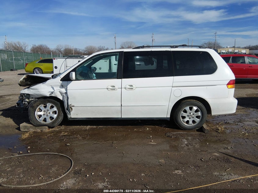 2002 Honda Odyssey Ex VIN: 2HKRL18692H533161 Lot: 44366178