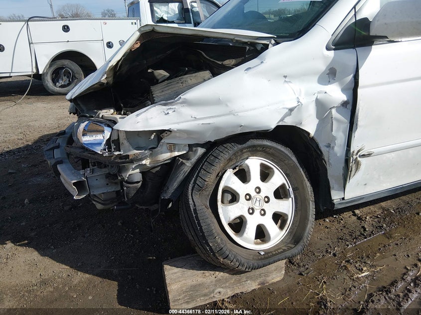 2002 Honda Odyssey Ex VIN: 2HKRL18692H533161 Lot: 44366178