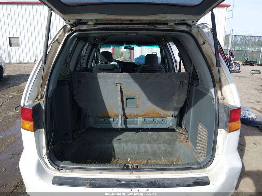 2002 Honda Odyssey Ex VIN: 2HKRL18692H533161 Lot: 44366178