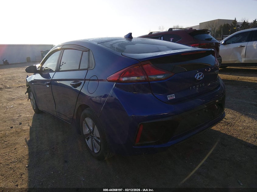 2019 Hyundai Ioniq Hybrid Blue