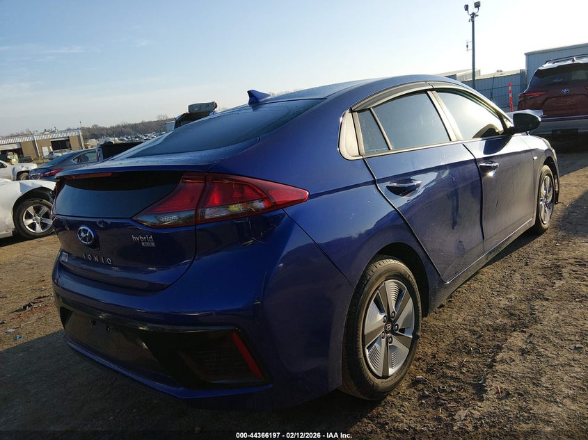 2019 Hyundai Ioniq Hybrid Blue