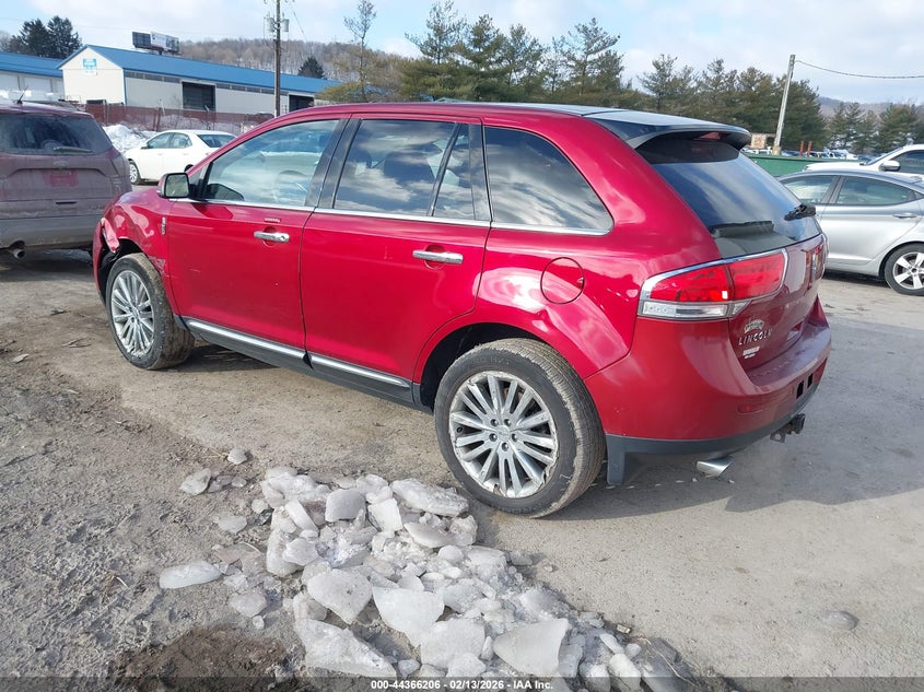 Vin: 2lmdj8jk0dbl16886, lot: 44862693, lincoln mkx 20133