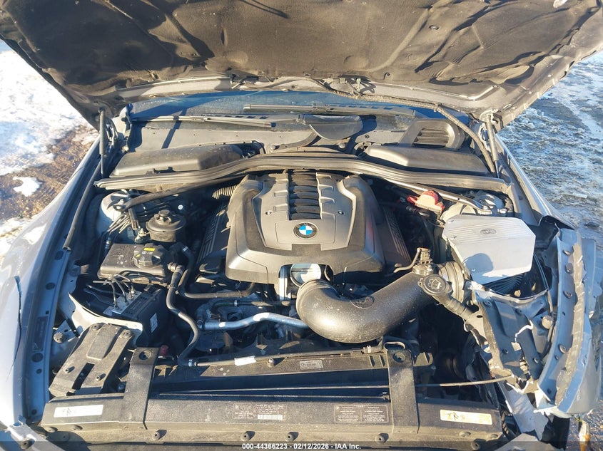 2008 BMW 650I VIN: WBAEA53508CV90845 Lot: 44366223