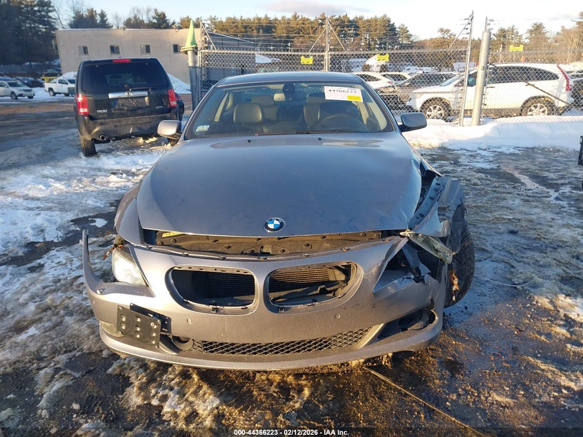 2008 BMW 650I VIN: WBAEA53508CV90845 Lot: 44366223