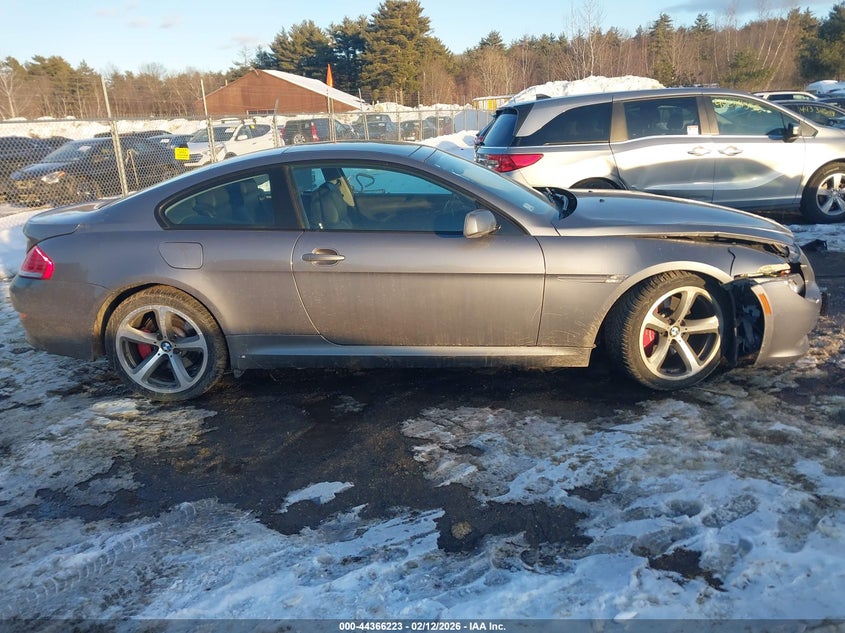 2008 BMW 650I VIN: WBAEA53508CV90845 Lot: 44366223