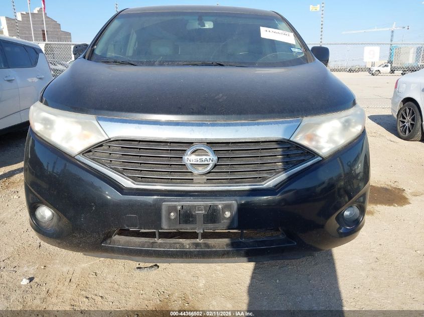 2013 Nissan Quest Sv VIN: JN8AE2KP3D9062669 Lot: 44366502