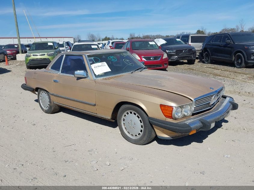 1984 Mercedes-Benz 380 Sl