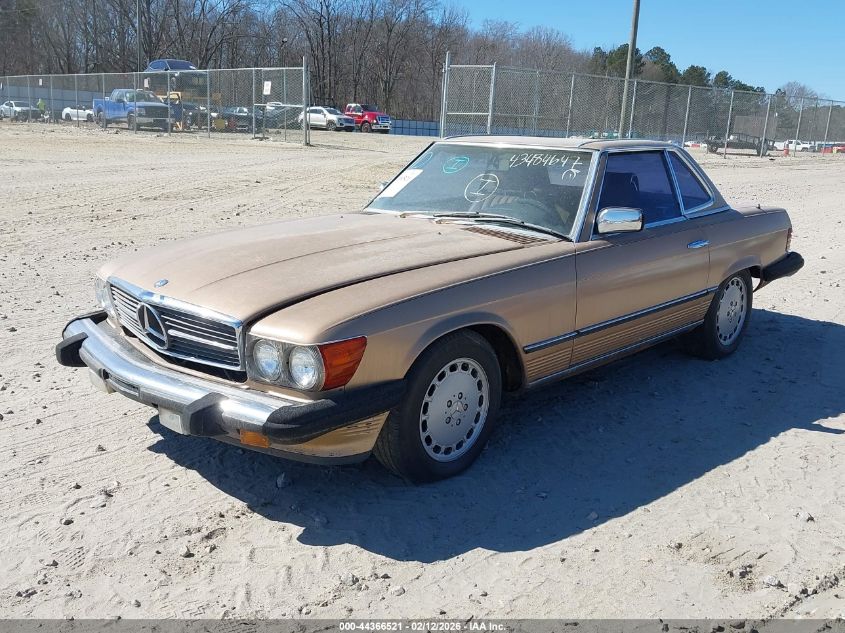 1984 Mercedes-Benz 380 Sl