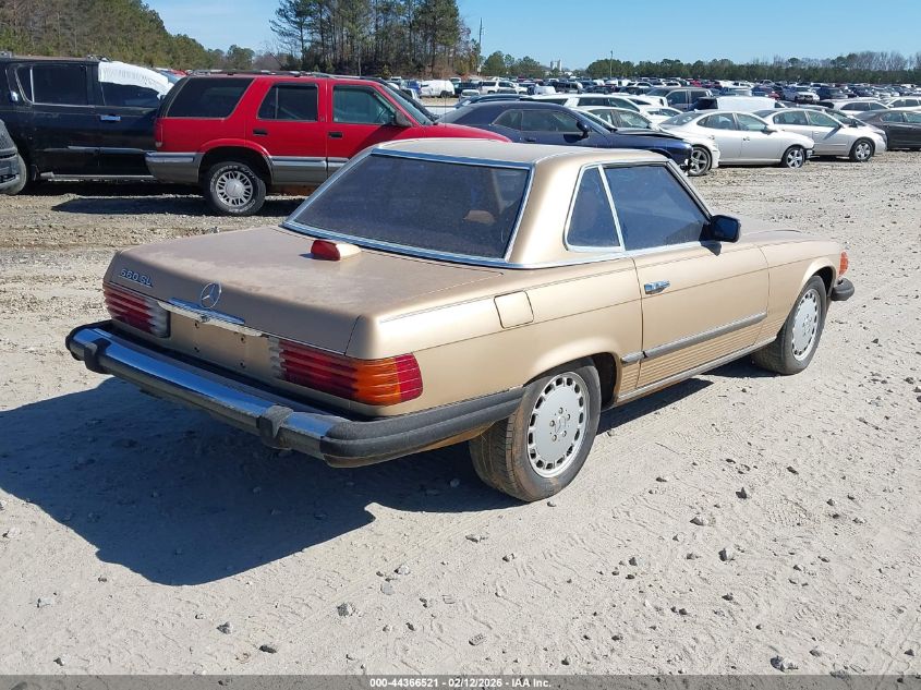 1984 Mercedes-Benz 380 Sl