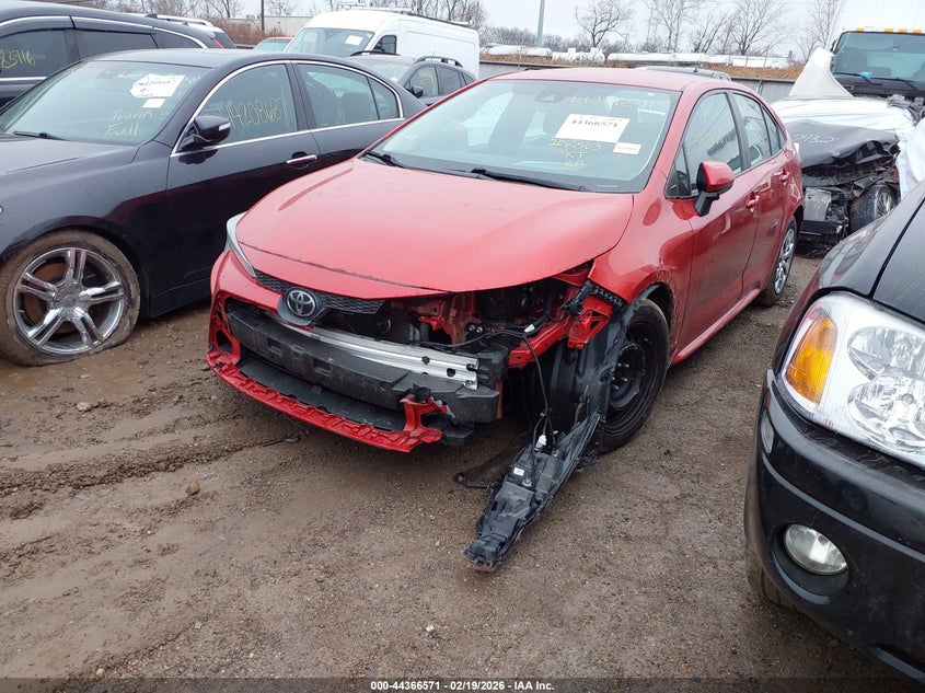 2020 TOYOTA COROLLA VIN 5YFEPRAE5LP107183 — фото 2