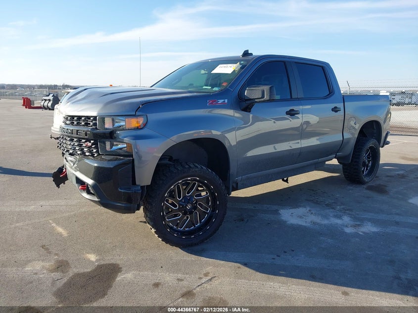 2021 Chevrolet Silverado 1500 4Wd Short Bed Custom Trail Boss