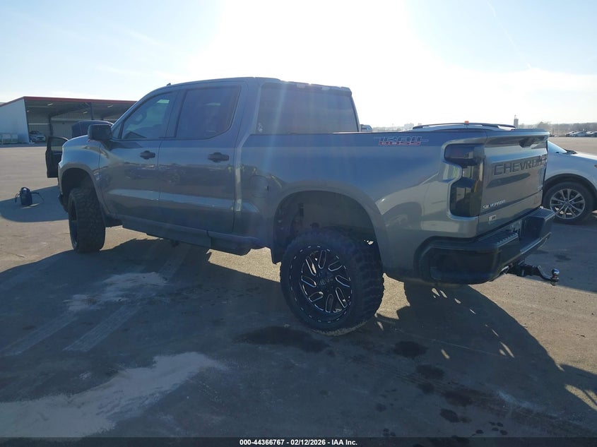 2021 Chevrolet Silverado 1500 4Wd Short Bed Custom Trail Boss