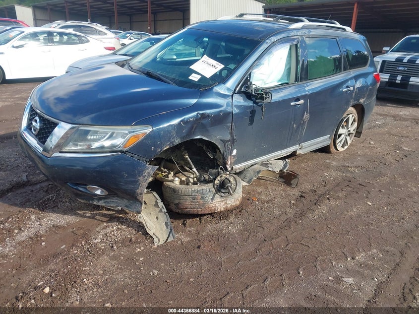2015 Nissan Pathfinder Platinum 5N1AR2MN1FC673295 photo 1