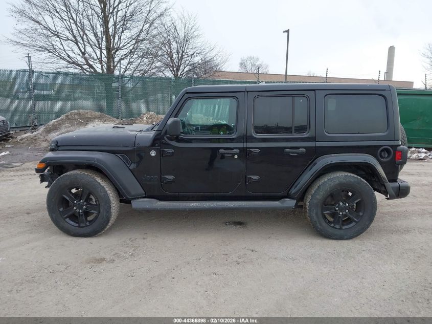 2021 Jeep Wrangler Unlimited Sport Altitude 4X4 VIN: 1C4HJXDN7MW554363 Lot: 44366898