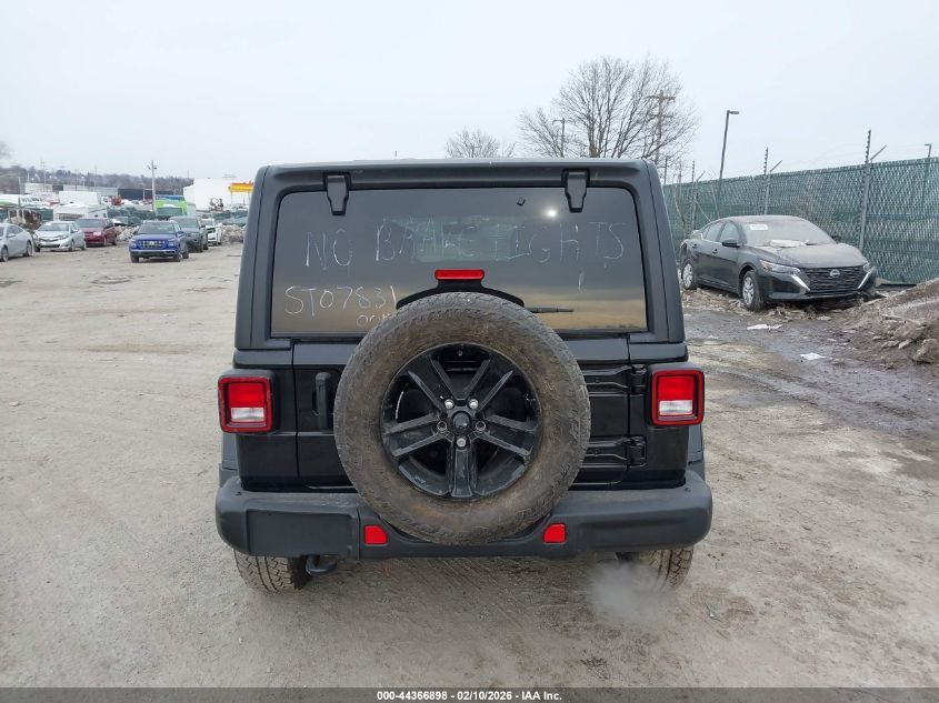 2021 Jeep Wrangler Unlimited Sport Altitude 4X4 VIN: 1C4HJXDN7MW554363 Lot: 44366898