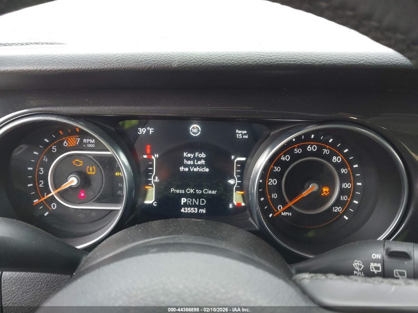 2021 Jeep Wrangler Unlimited Sport Altitude 4X4 VIN: 1C4HJXDN7MW554363 Lot: 44366898