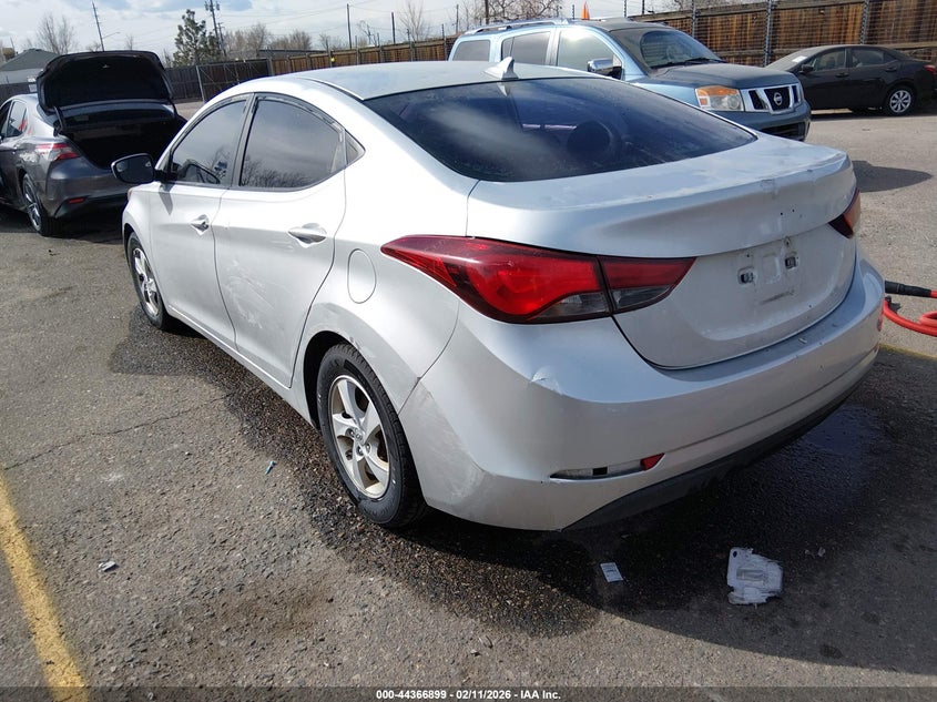 2015 Hyundai Elantra Se