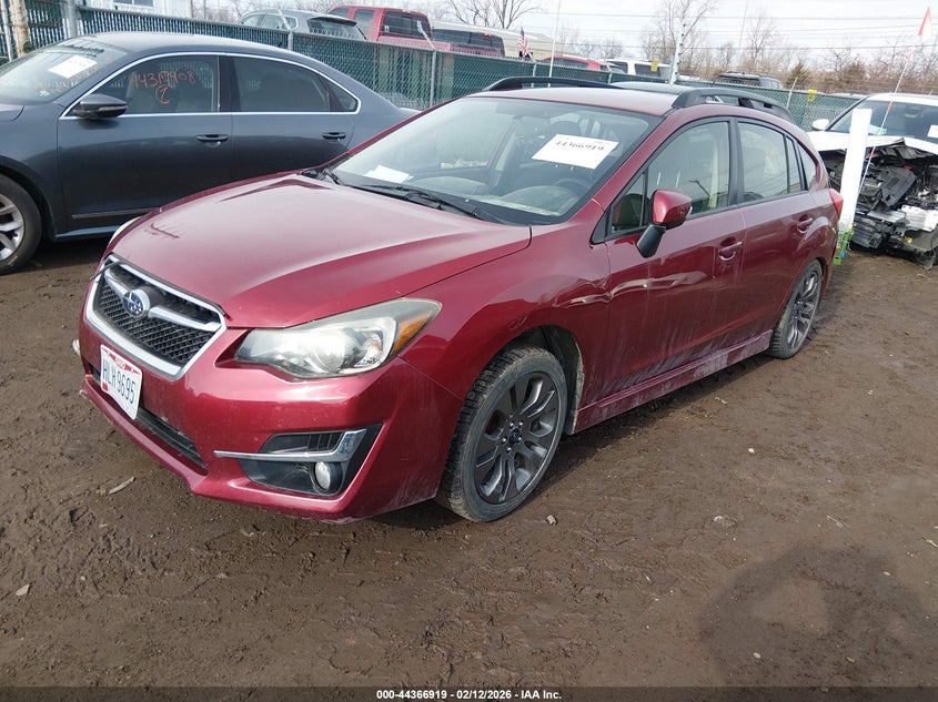 2015 Subaru Impreza 2.0I Sport Premium