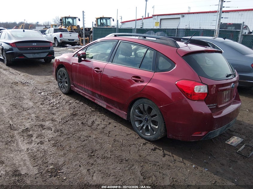 2015 Subaru Impreza 2.0I Sport Premium