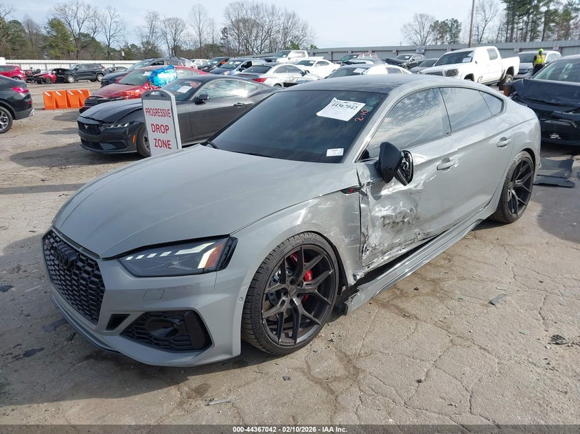 Vin: wuaawcf5xma904254, lot: 44863529, audi rs 5 sportback tfsi quattro tiptronic 20212