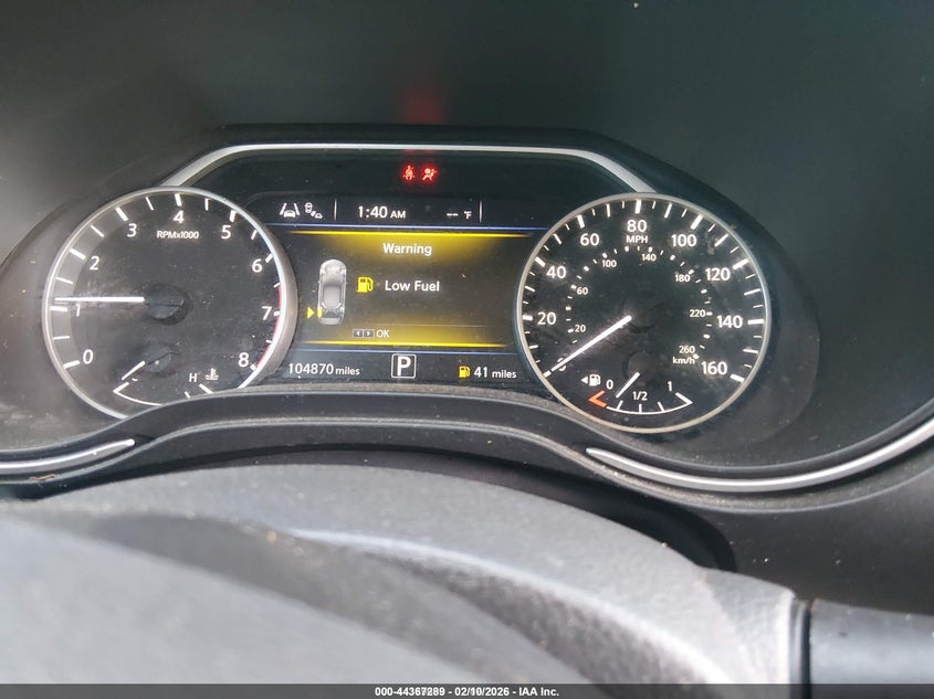 2021 NISSAN MAXIMA SEDAN 3.5L V-6 DI, DOHC, VVT, 300HP