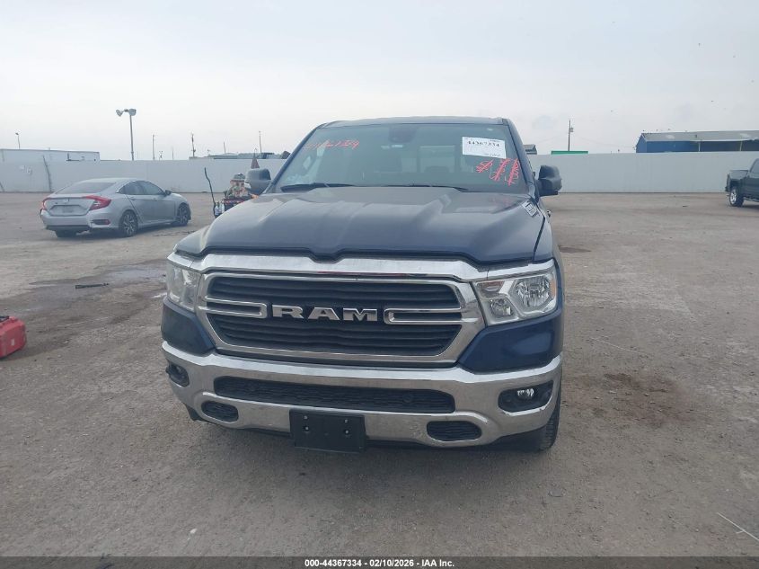 2021 Ram 1500 Lone Star 4X2 5'7 Box VIN: 1C6RREFT6MN660555 Lot: 44367334