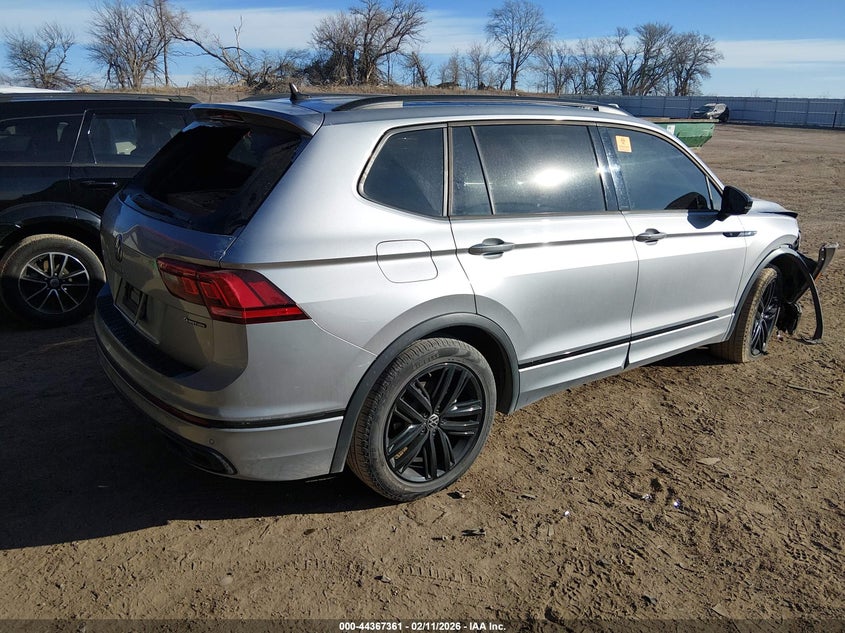 2022 Volkswagen Tiguan 2.0T Se R-Line Black