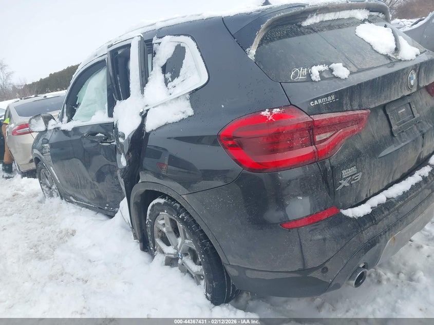 2021 BMW X3 Phev xDrive30E VIN: 5UXTS1C05M9E03807 Lot: 44367431