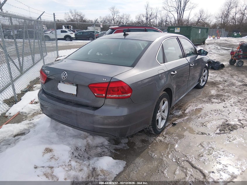 2012 Volkswagen Passat 2.5L Se