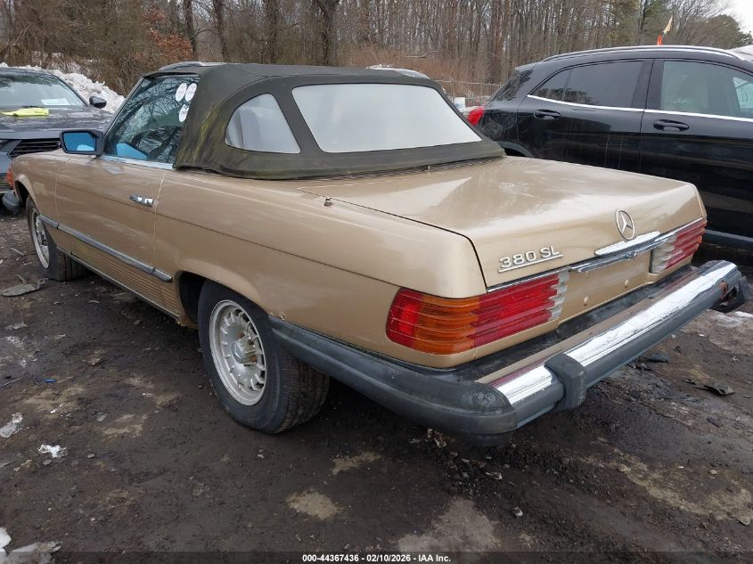 1984 Mercedes-Benz 380 Sl