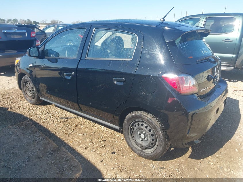 Vin: ml32auhj4rh021798, lot: 44863971, mitsubishi mirage es/le 20243