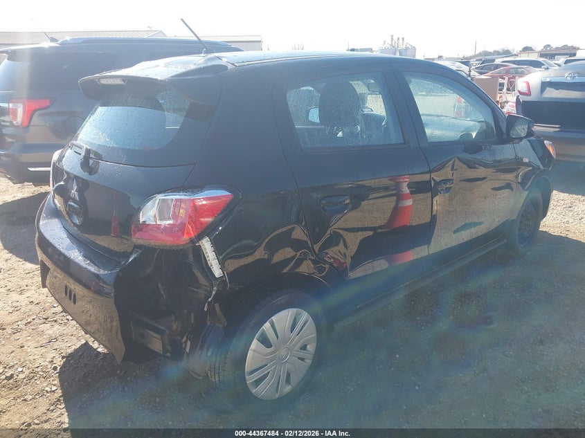Vin: ml32auhj4rh021798, lot: 44863971, mitsubishi mirage es/le 20244