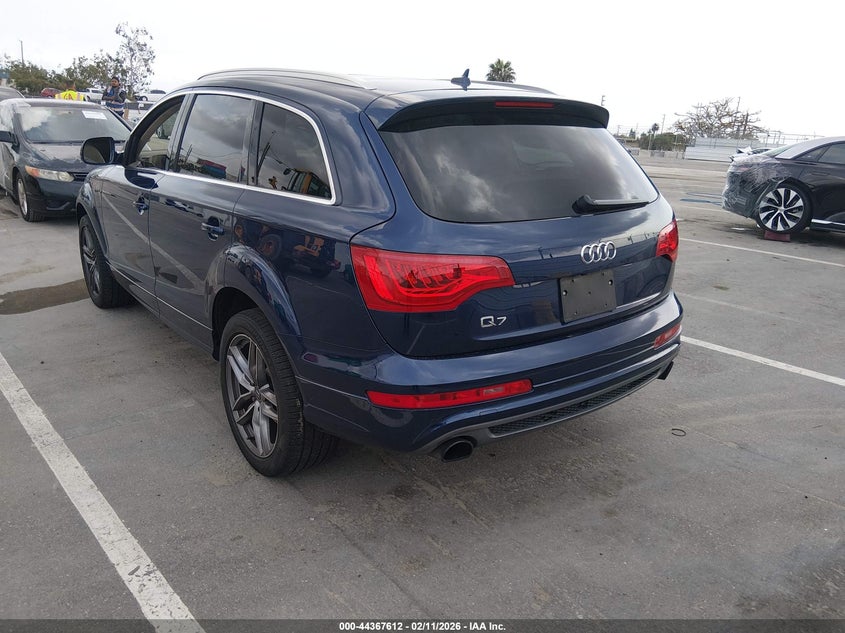 2013 Audi Q7 3.0T S Line Prestige