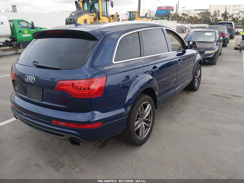 2013 Audi Q7 3.0T S Line Prestige