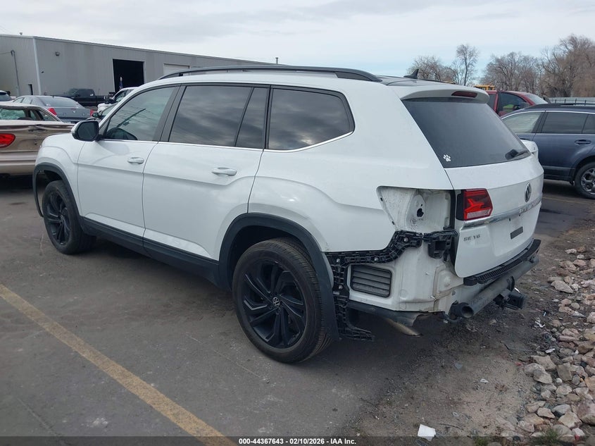 2022 VOLKSWAGEN ATLAS 3.6L V6 SE W/TECHNOLOGY — Photo 3