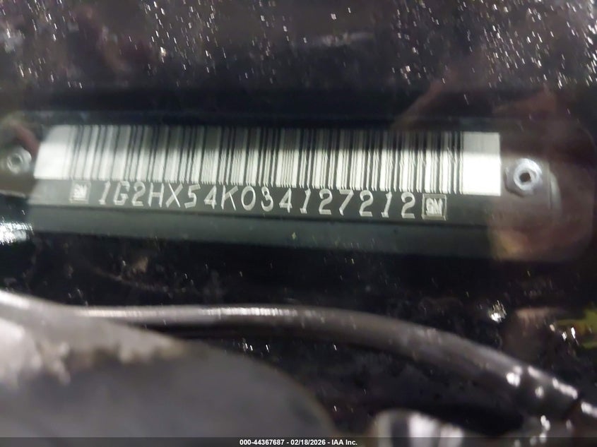 2003 Pontiac Bonneville Se VIN: 1G2HX54K034127212 Lot: 44367687