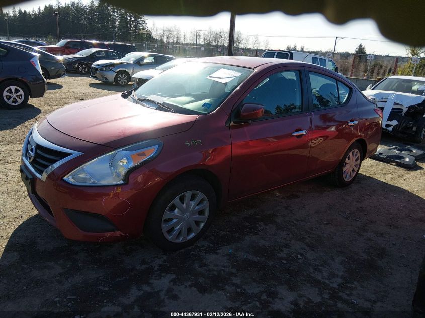 2019 Nissan Versa 1.6 Sv