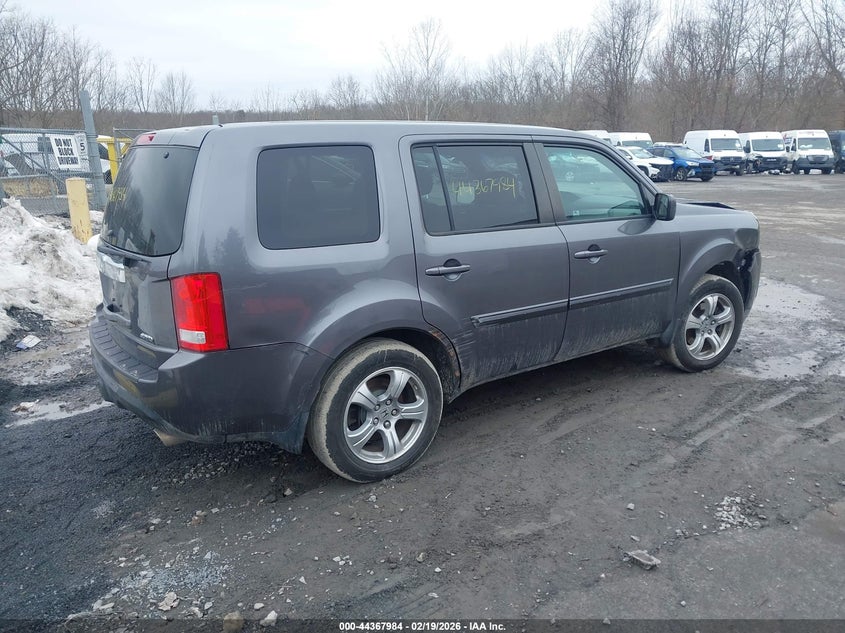 Vin: 5fnyf4h49eb038724, lot: 44864471, honda pilot ex 20144