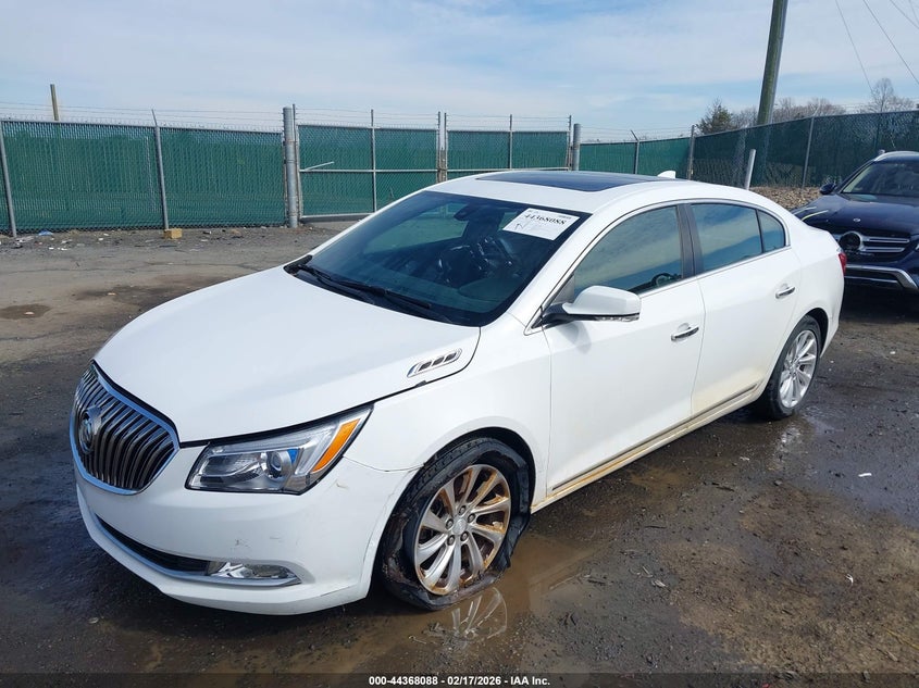 Vin: 1g4gb5g30gf176104, lot: 44864575, buick lacrosse leather 20162