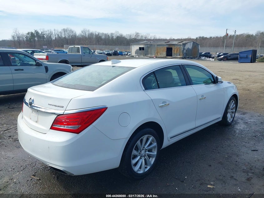 Vin: 1g4gb5g30gf176104, lot: 44864575, buick lacrosse leather 20164