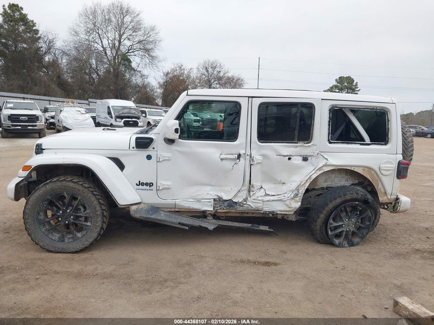 2021 Jeep Wrangler 4Xe Unlimited High Altitude 4X4 VIN: 1C4JJXP64MW788241 Lot: 44368107