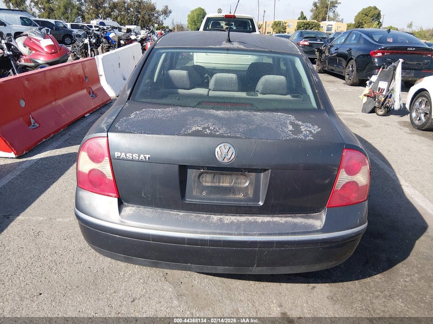 2003 Volkswagen Passat Gl VIN: WVWMD63B13P276088 Lot: 44368134
